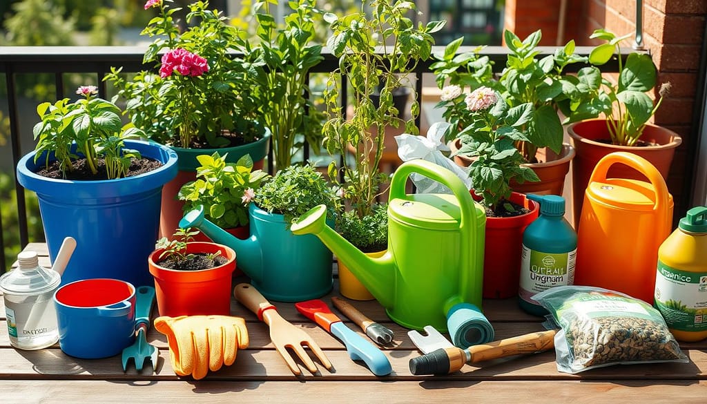 Accessori per coltivare piante in balcone
