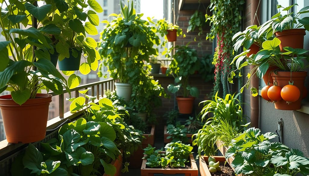 allestire orto balcone