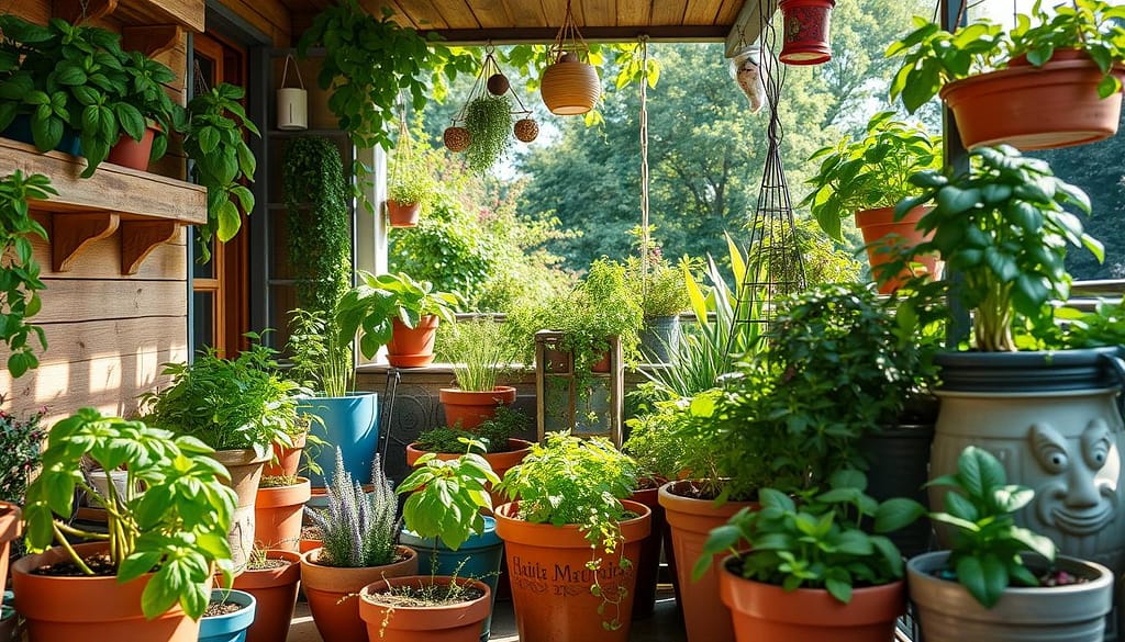 bouquet aromatico per balcone