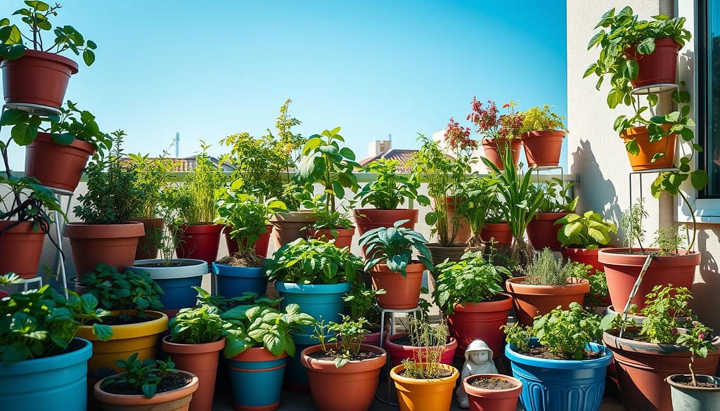 decorare orto balcone