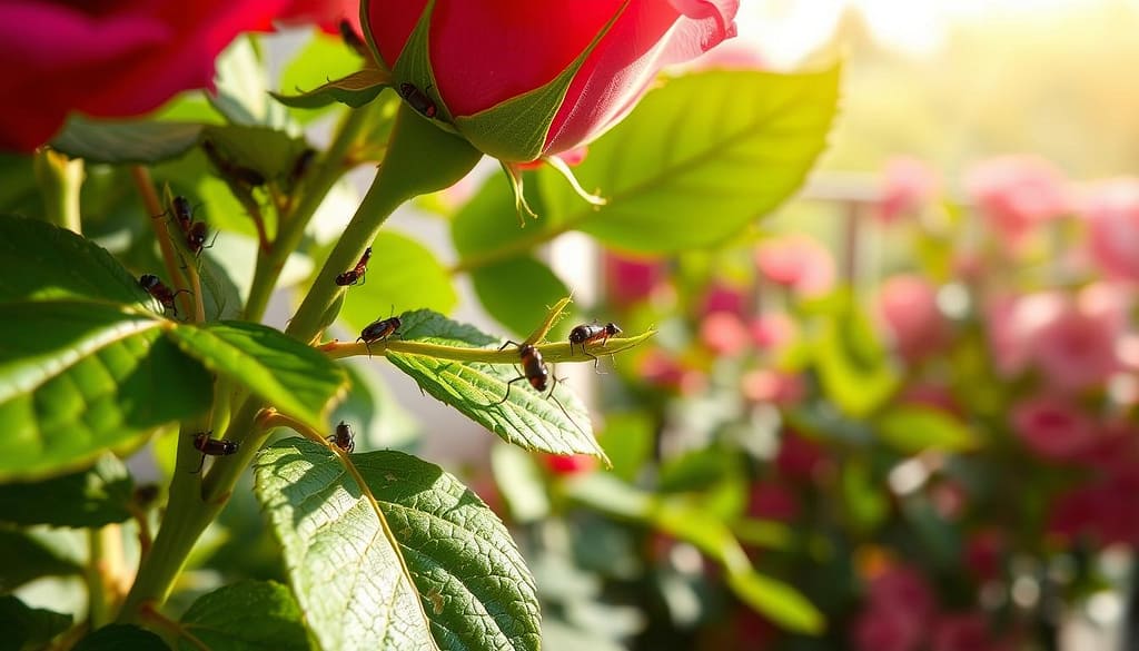 parassiti rose