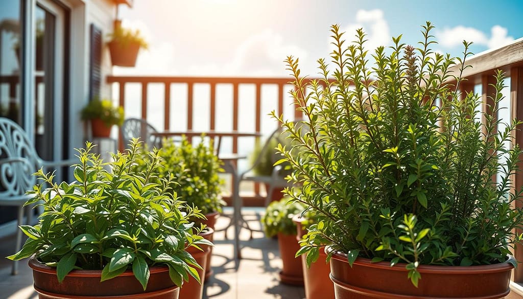 posizione ideale per salvia e timo