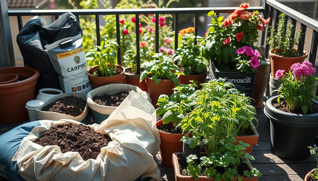 preparazione terriccio