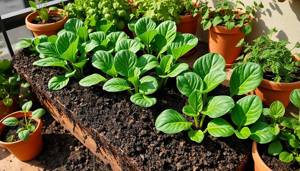terreno per spinaci