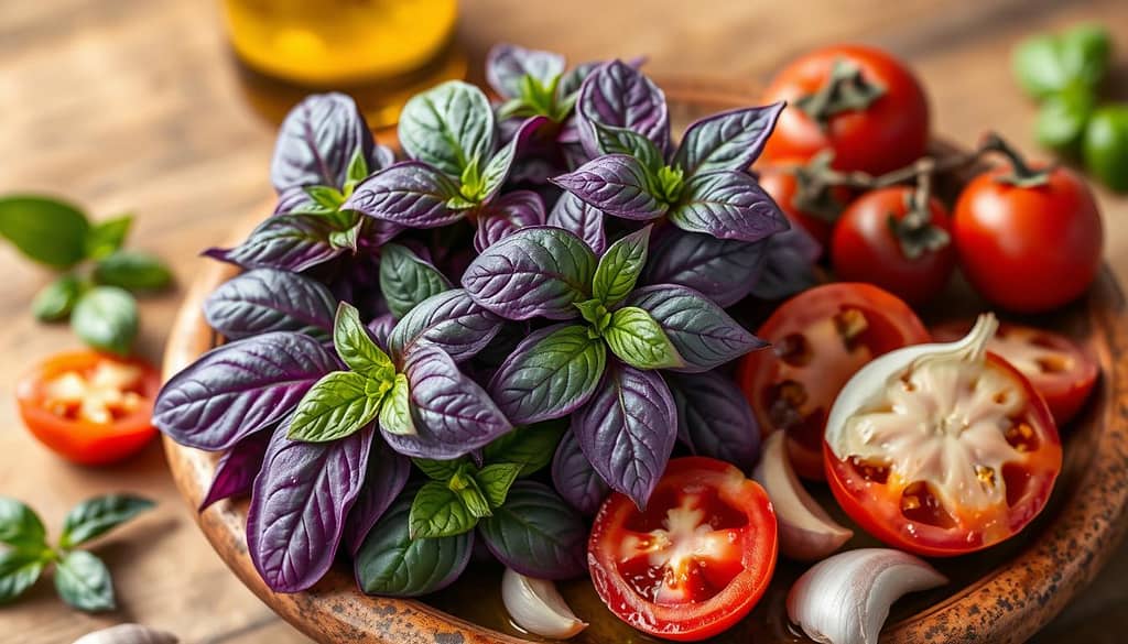 basilico viola benefici