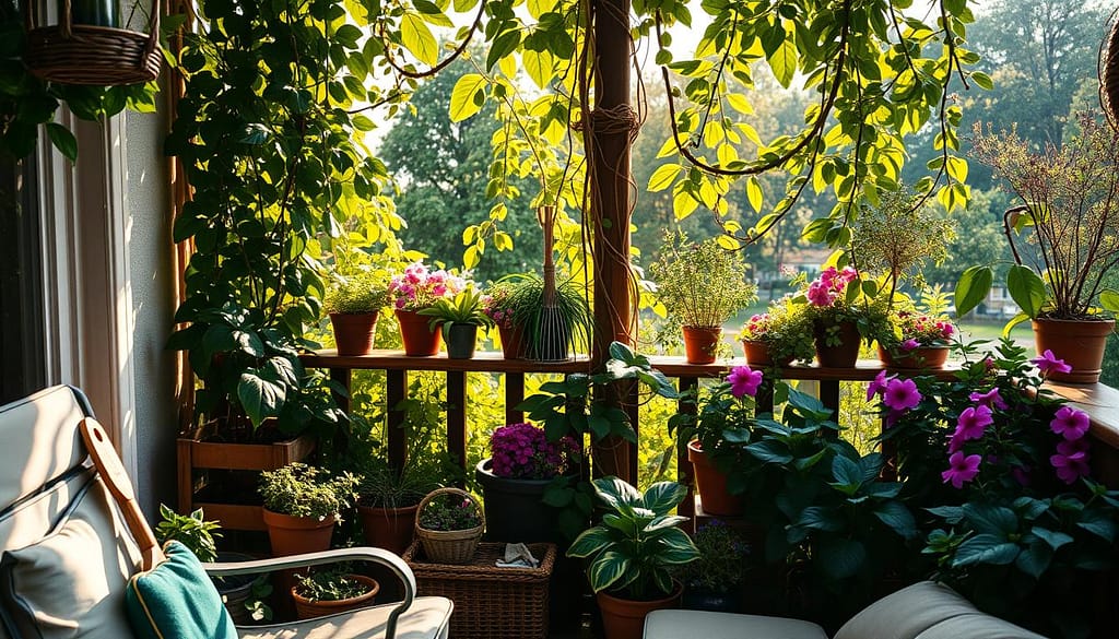 cura piante balcone