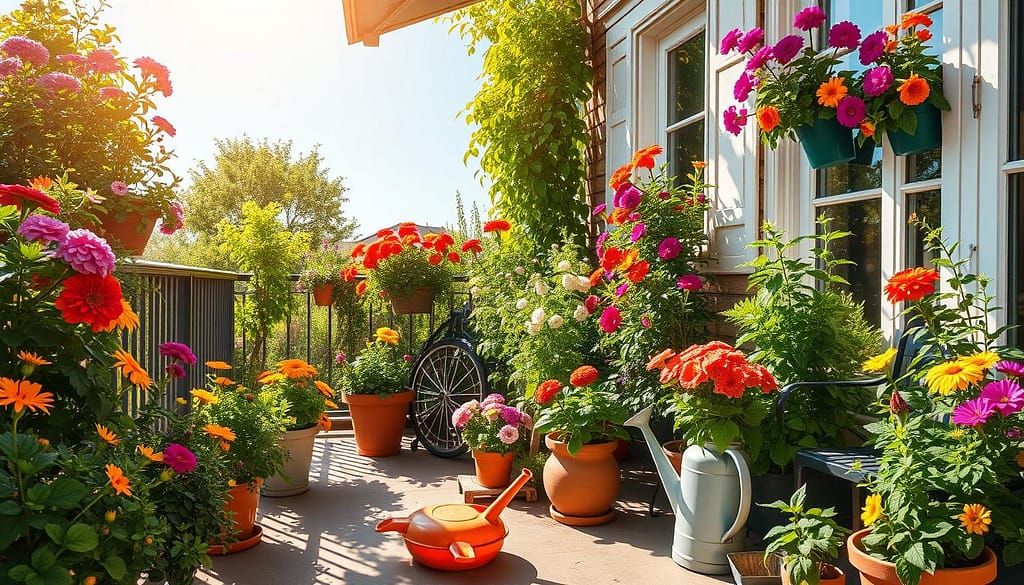 cura piante balcone