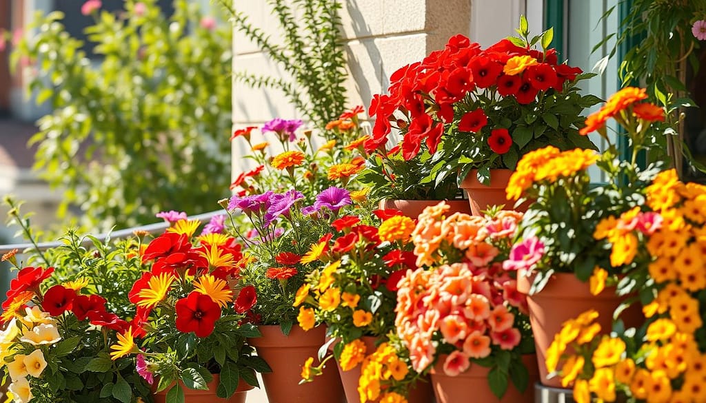 piante stagionali per balcone fiorito