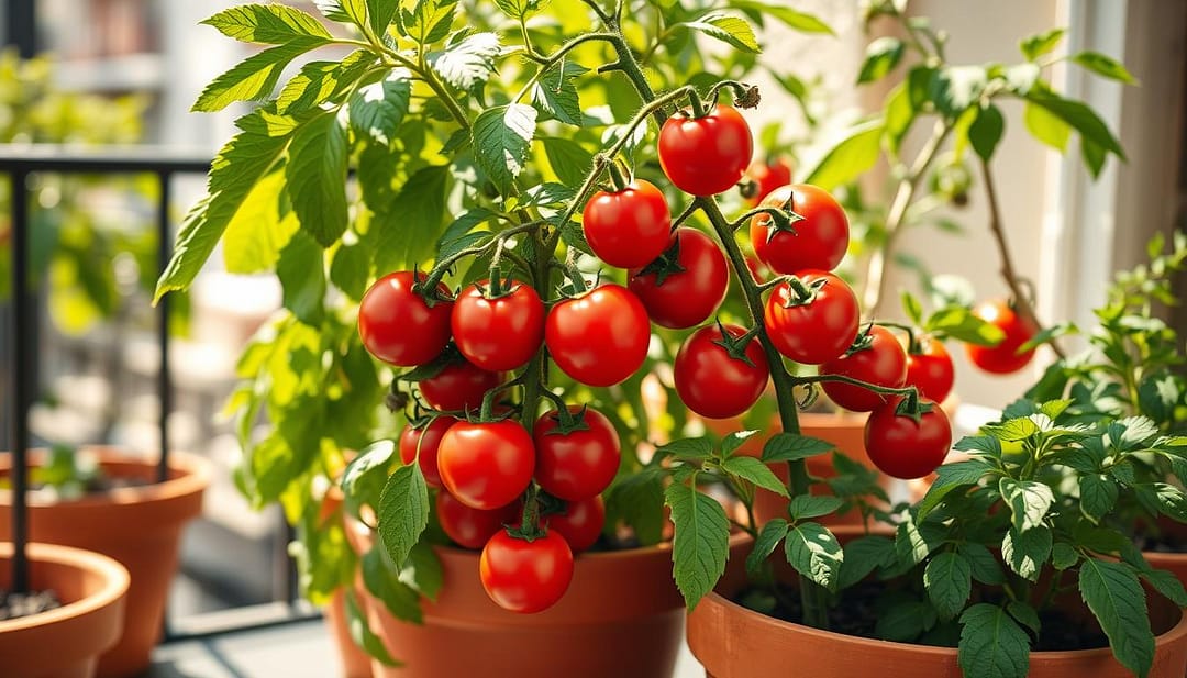 coltivare pomodori balcone