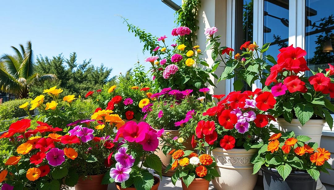 fiori balcone, poca cura