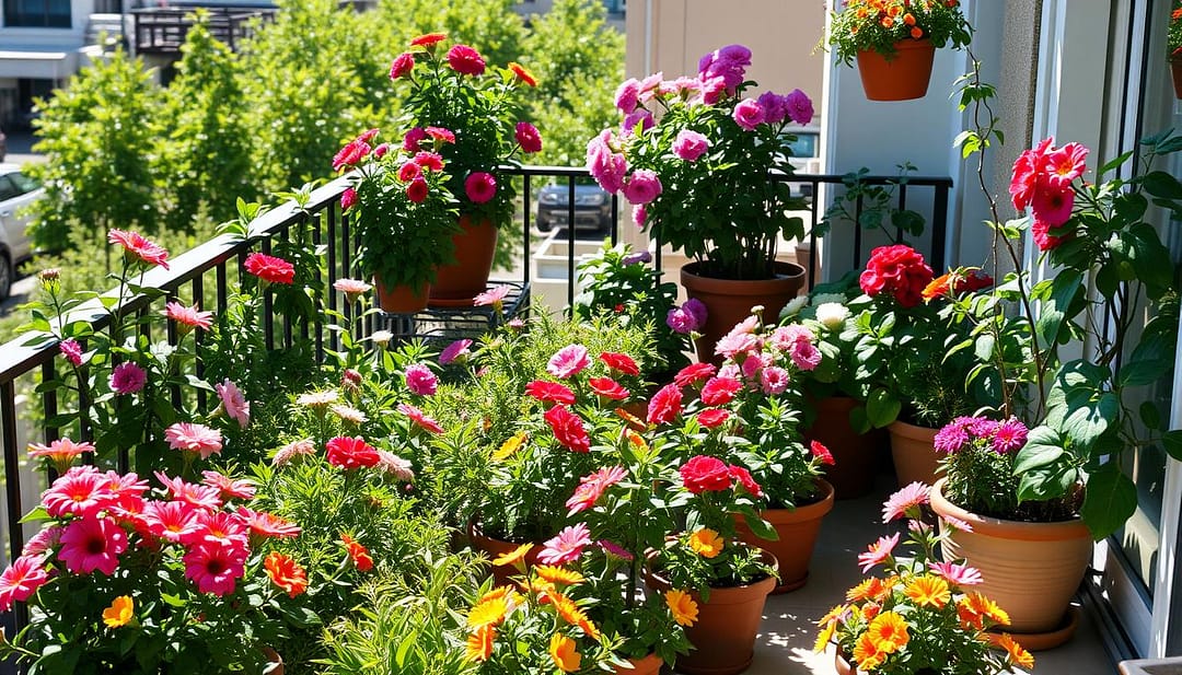 balcone fiorito