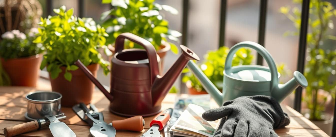 Attrezzi Balcone orto