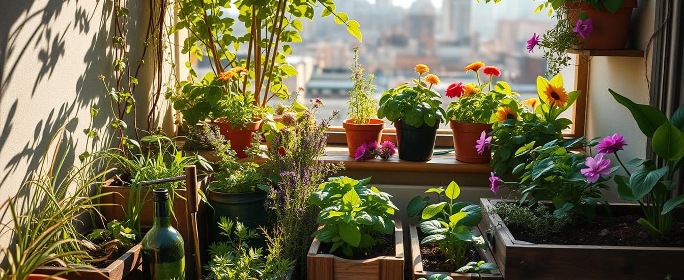 orto urbano, piccoli spazi