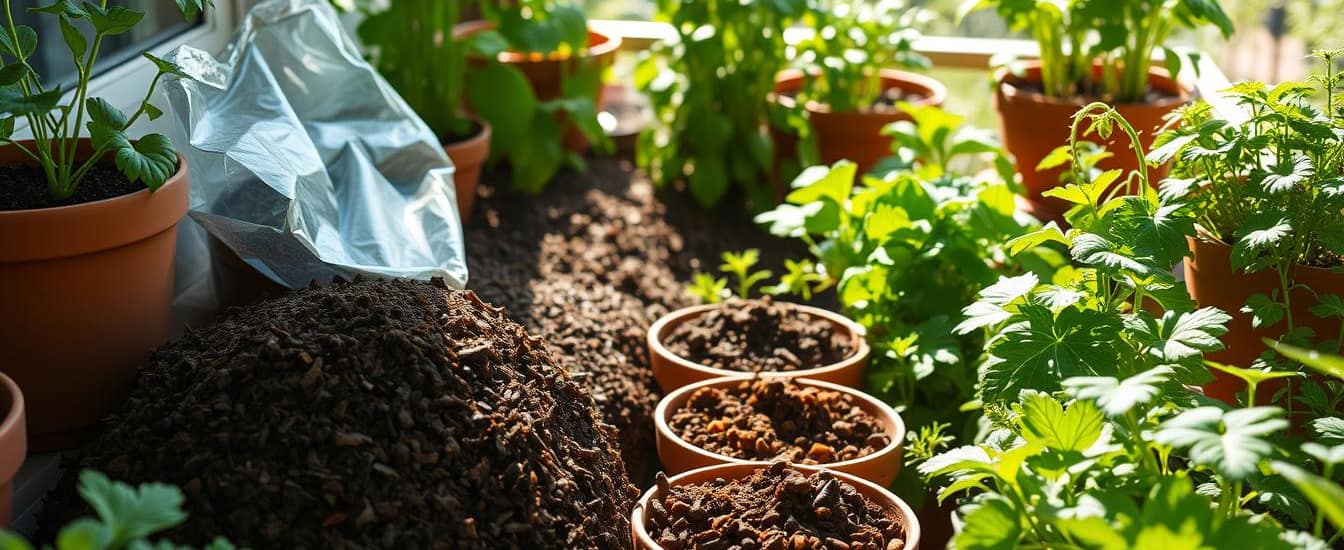 concimi naturali orto balcone