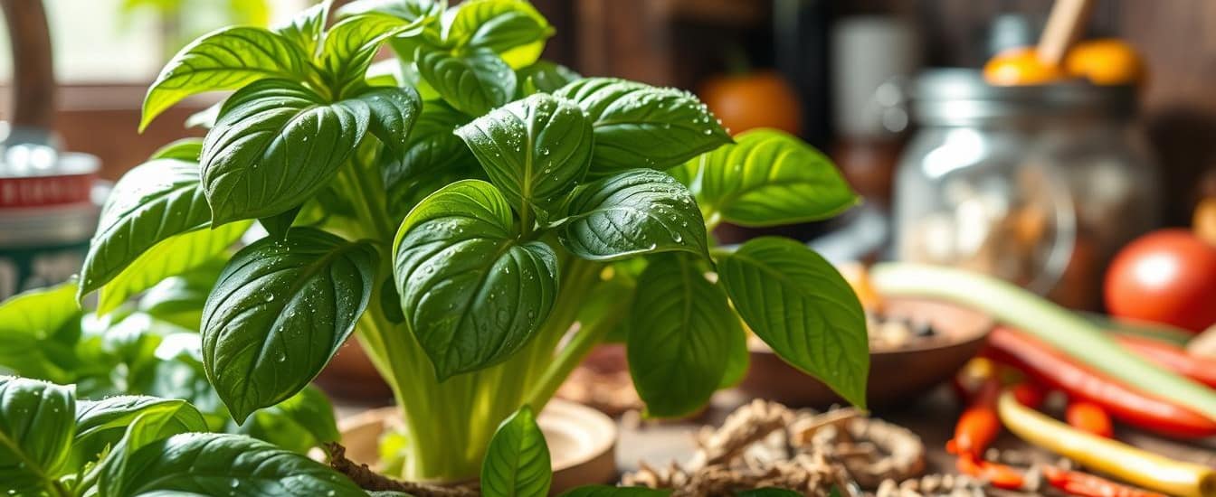 Basilico thailandese