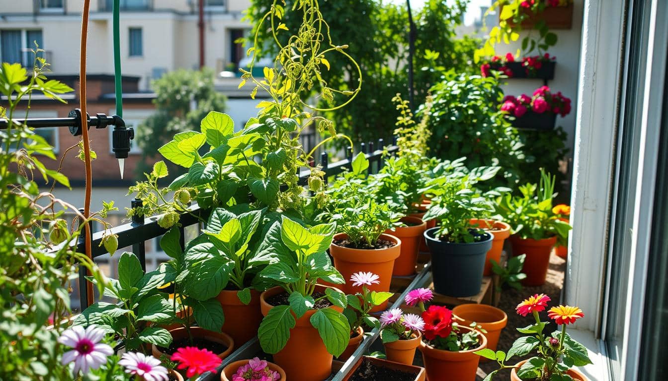 Irrigare orto sistemi balcone