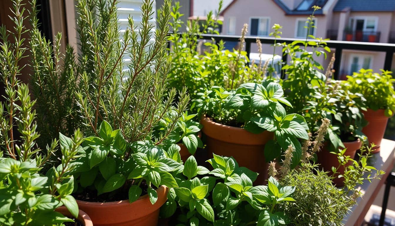 erbe aromatiche, coltivare rosmarino balcone