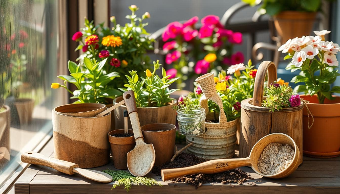 attrezzi giardinaggio fai da te balcone