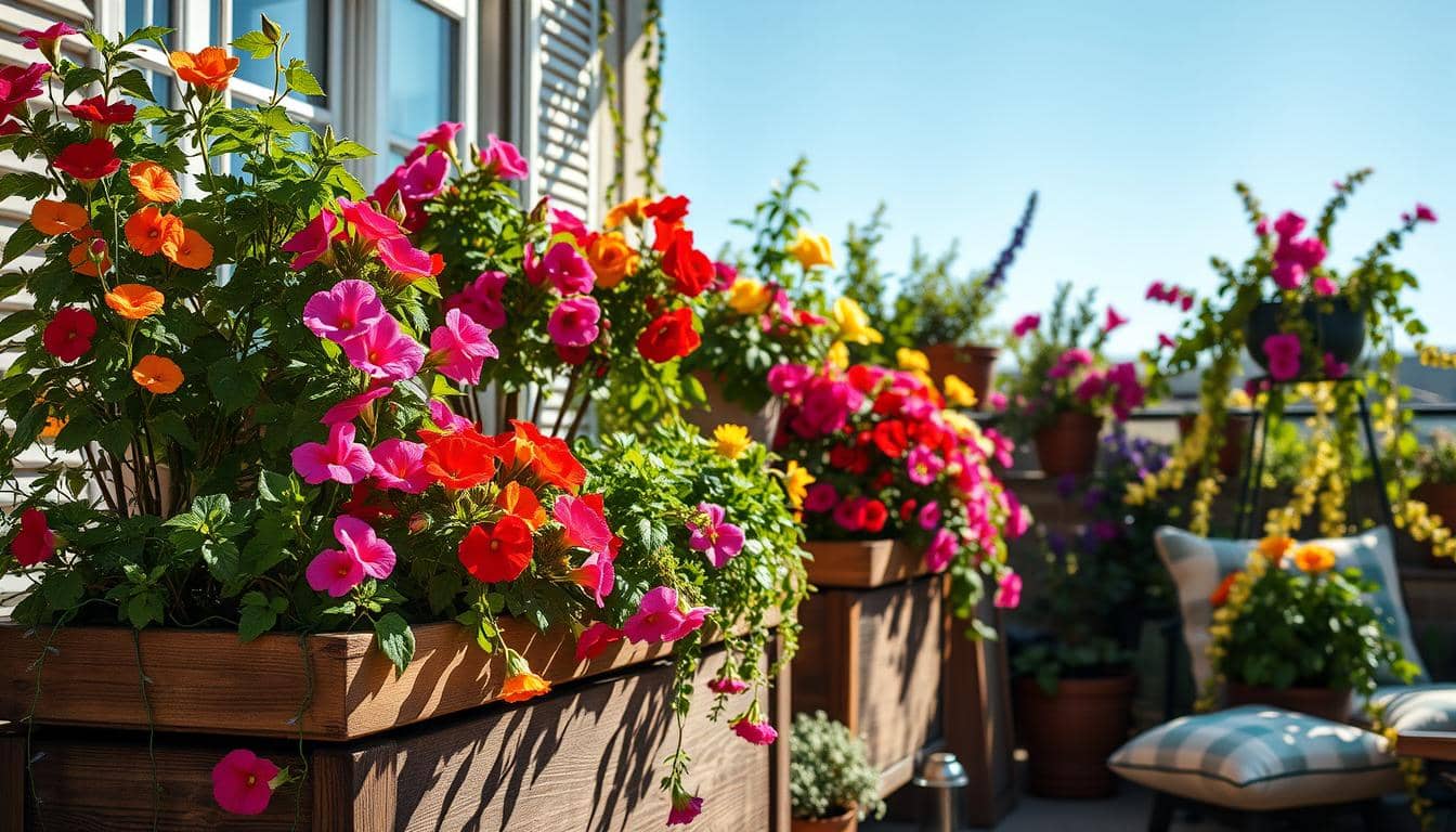 balcone fiorito