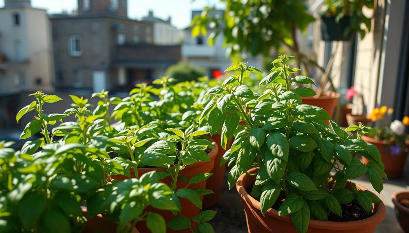 coltivare basilico balcone, principianti