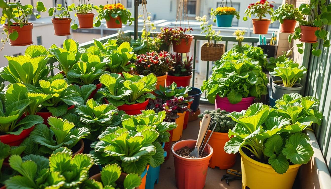 coltivare insalata balcone