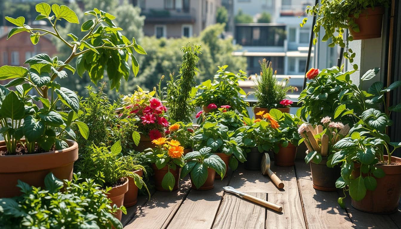 coltivare senza pesticidi balcone