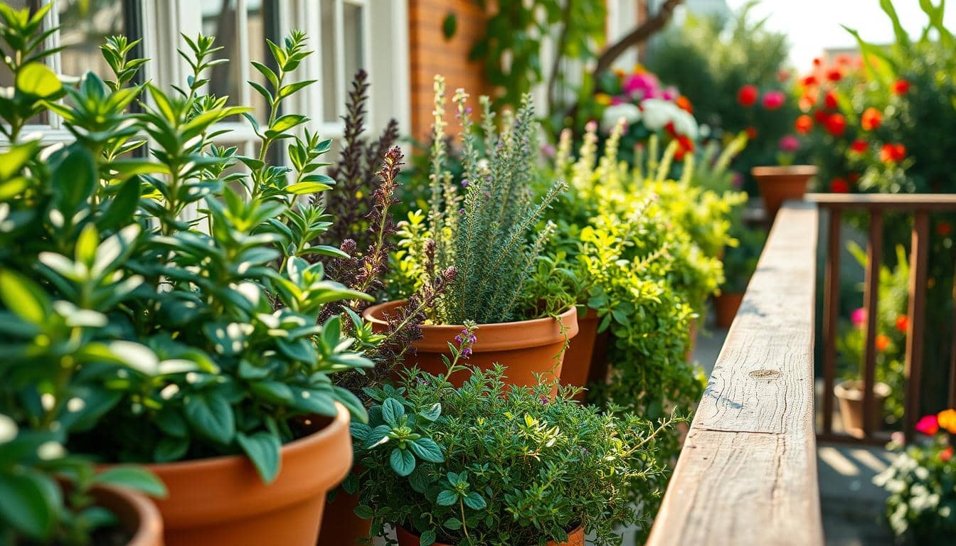 crescere salvia timo balcone