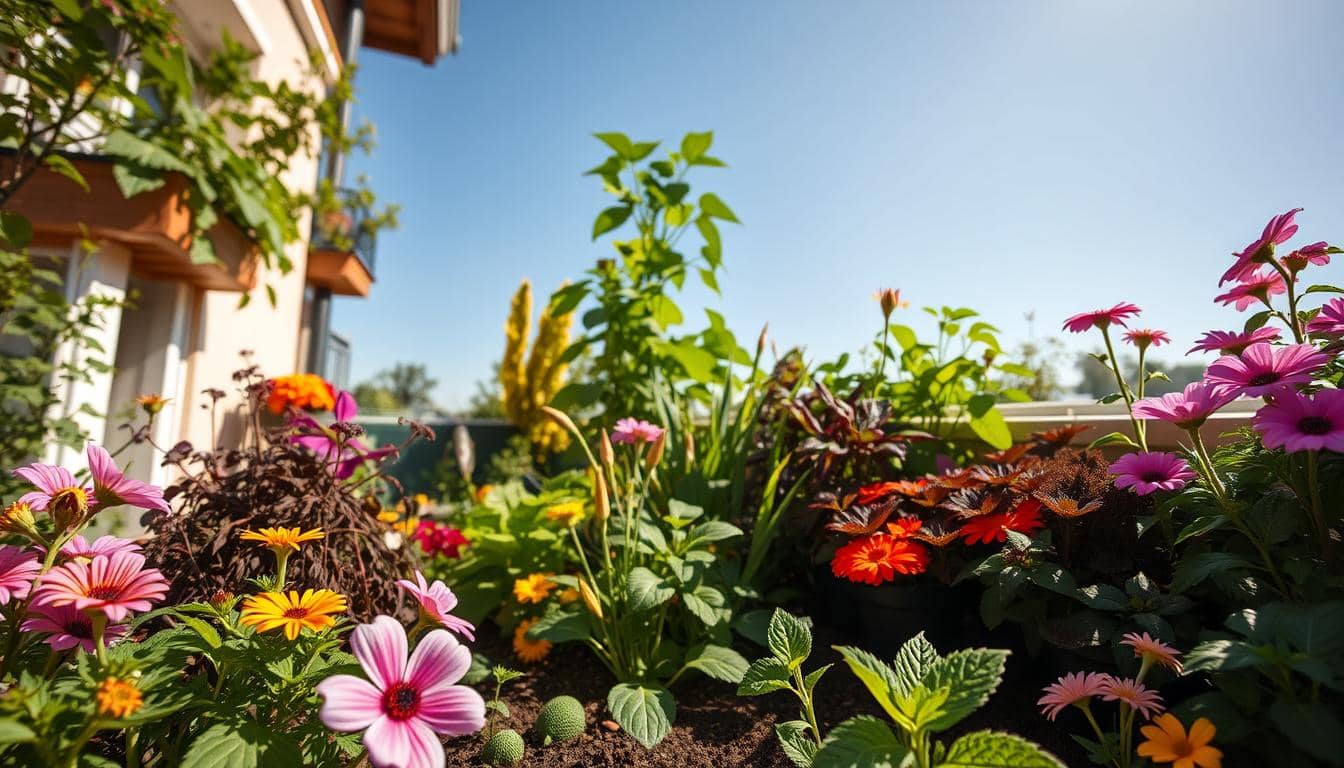 fertilizzare orto balcone, metodi naturali