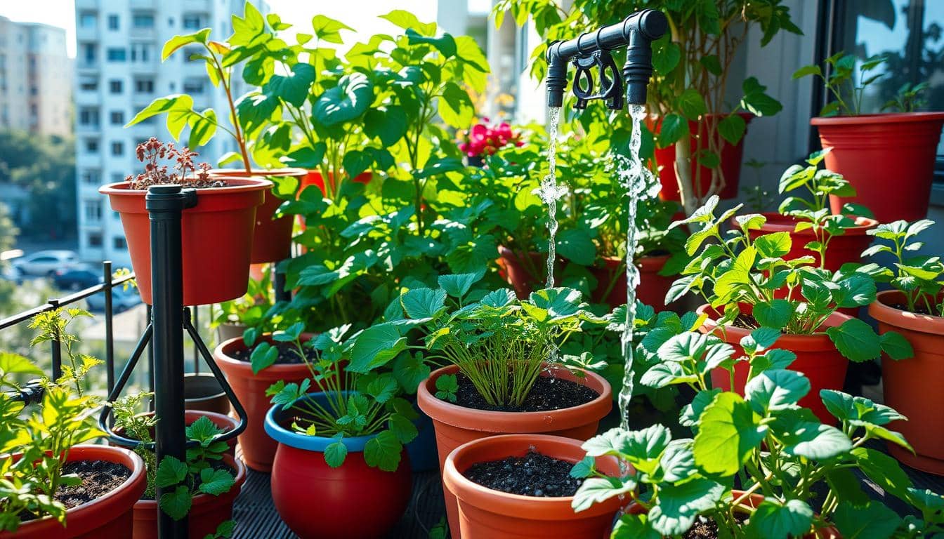 irrigazione orto balcone