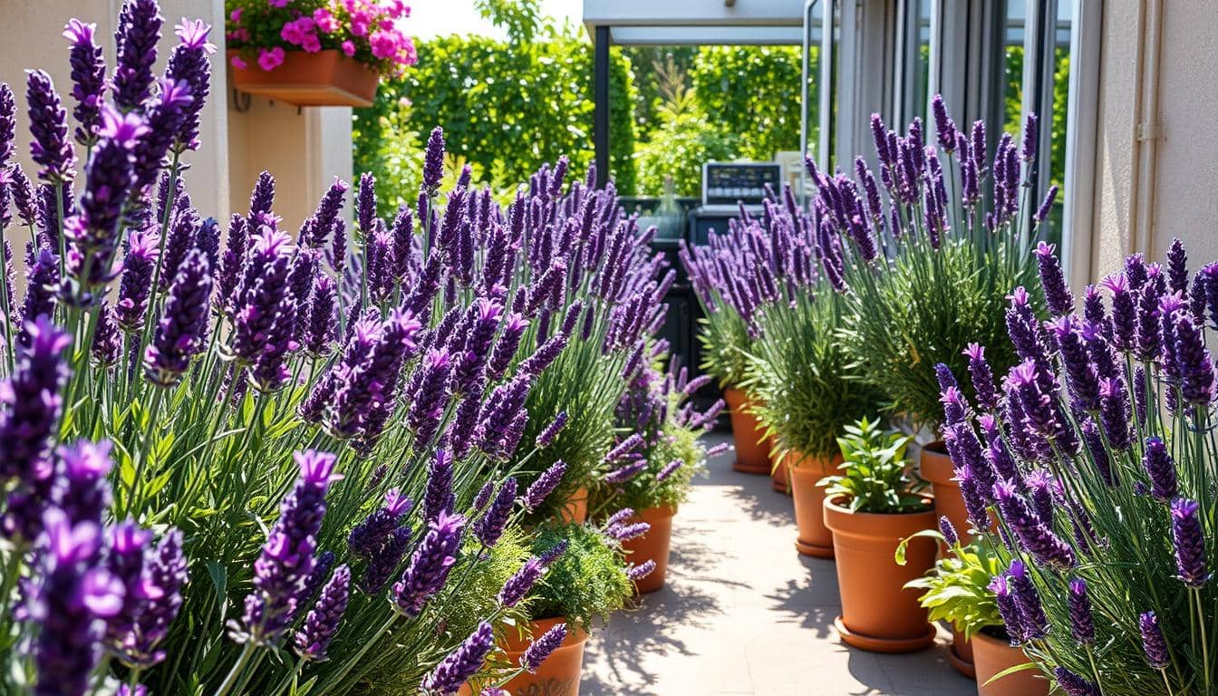 lavanda balcone, benefici lavanda