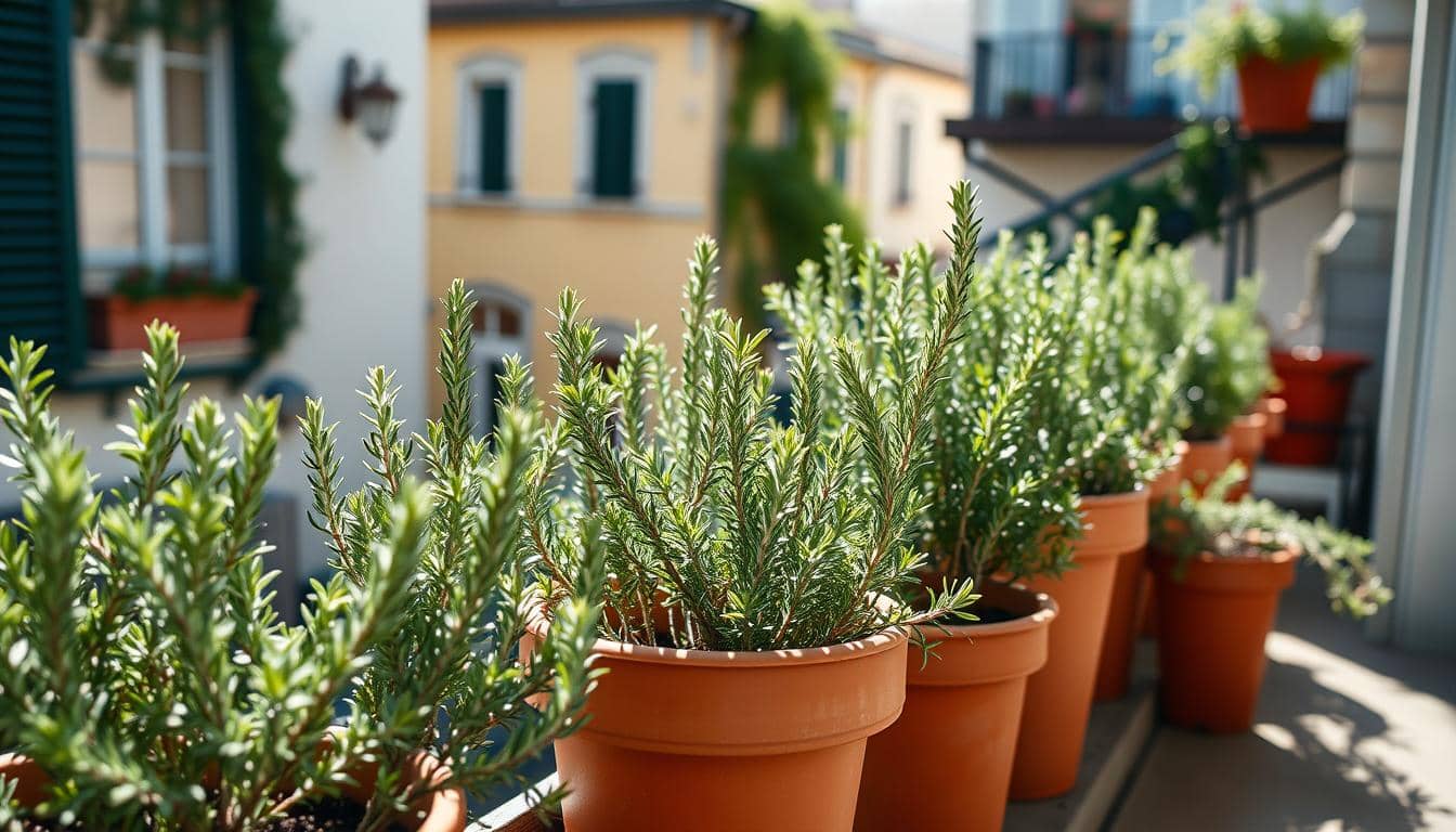 rosmarino balcone, coltivare rosmarino