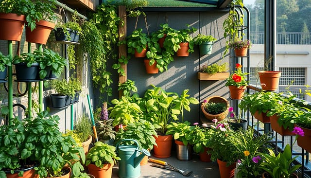 Tecniche di coltivazione balcone Tecniche di coltivazione balcone