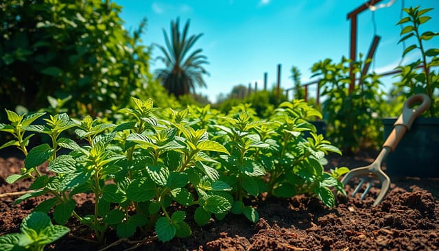 coltivazione della menta coltivazione della menta