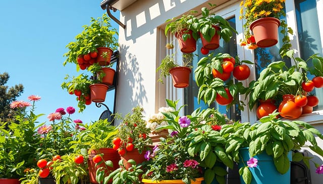 come creare un orto in balcone
