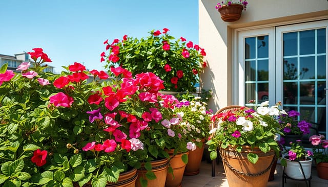 migliori gerani per balcone