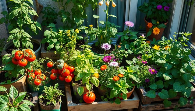 orto zero waste balcone