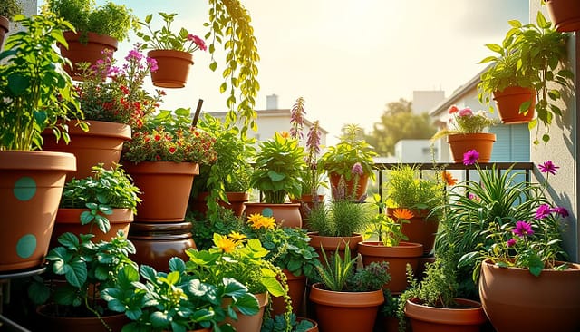 vasi per orto in balcone