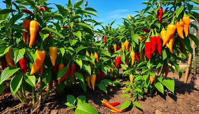 coltivazione del peperoncino coltivazione del peperoncino