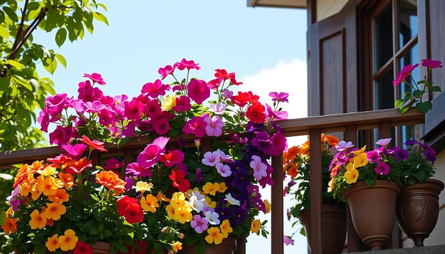 fiori da balcone primaverili