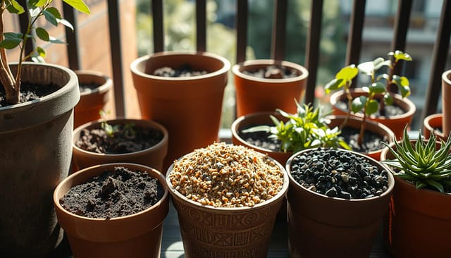 dimensione del vaso e tipo di terreno