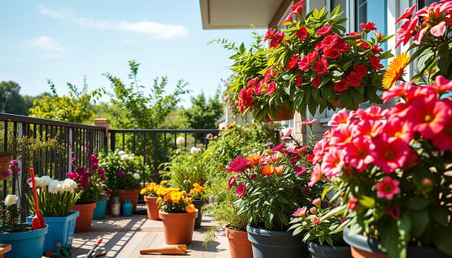 piantare fiori
